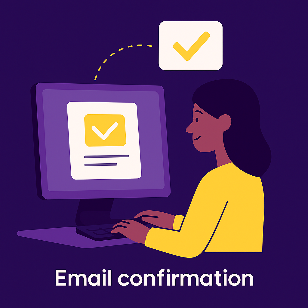 email confirmation